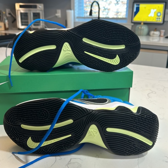 Nike sneakers. Fun colors.  Very comfortable. Never been worn. - Picture 3 of 4